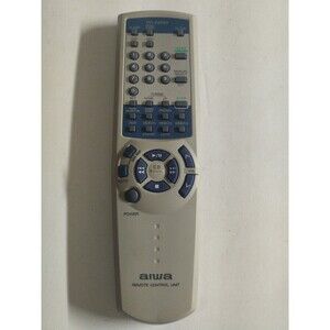 OEM Aiwa RC-ZAR02 Audio System Remote Control - Tested & Works